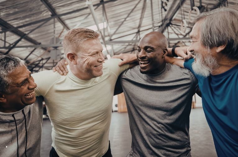 Men need companionship and just as much self-care as women