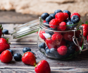 Gut Bacteria And Fiber 4 Having berries for dessert is another way to boost your fiber!