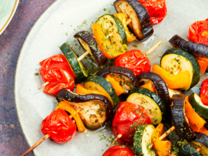 Aim to include a variety of colors and fresh flavors on your plate!