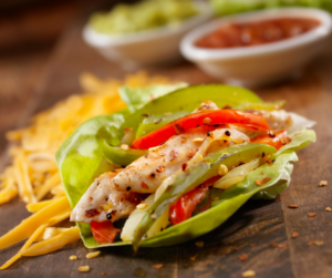 18 Ideas for A Healthy Lunch Box & Snacks 4 Lettuce wraps are so versatile and can be filled with anything!