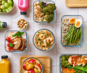 Meal prepping your vegetables makes them much more easier to get in during a busy week!