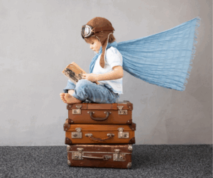 Summer Vacation on a Budget! 2 Spend some time with a good book, and let your imagination run wild!