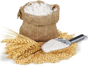 Flour, the most widely consumed grain
