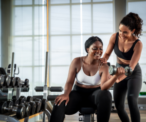 If you don't know how to lift weights, then make plans with a friend or personal trainer to show you how!