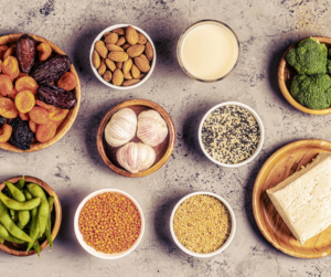 The best foods to support your own estrogen production are flax and pumpkin seeds, organic edamame and tofu, and cruciferous vegetables for the liver.