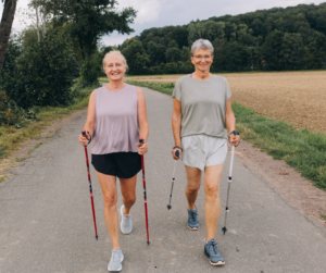 Keeping up with our cardiovascular fitness in menopause can protect us from blood pressure issues.
