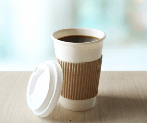 Coffee in a plastic cup with a plastic lid can introduce a lot of toxins!