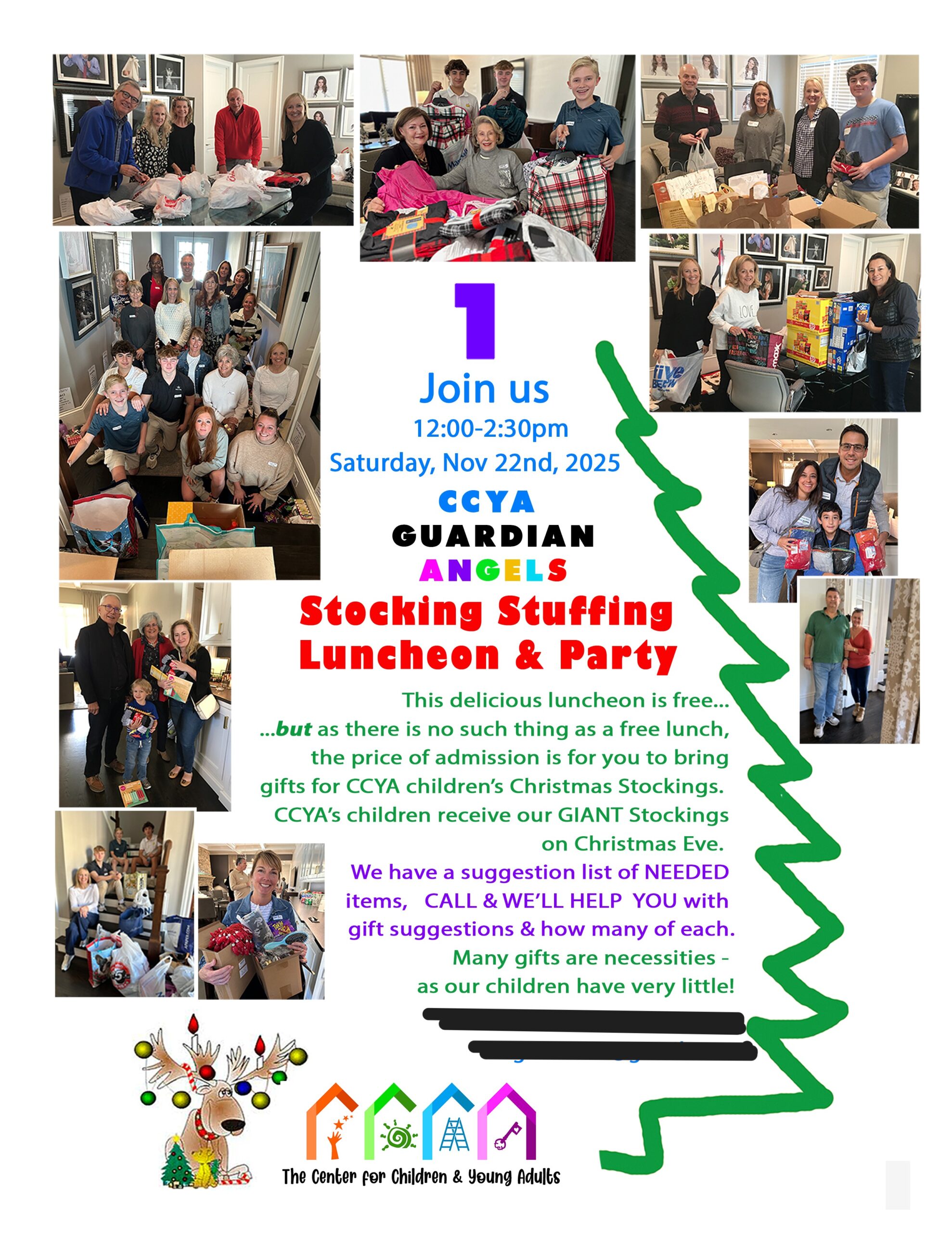 Attend our stocking stuffer luncheon