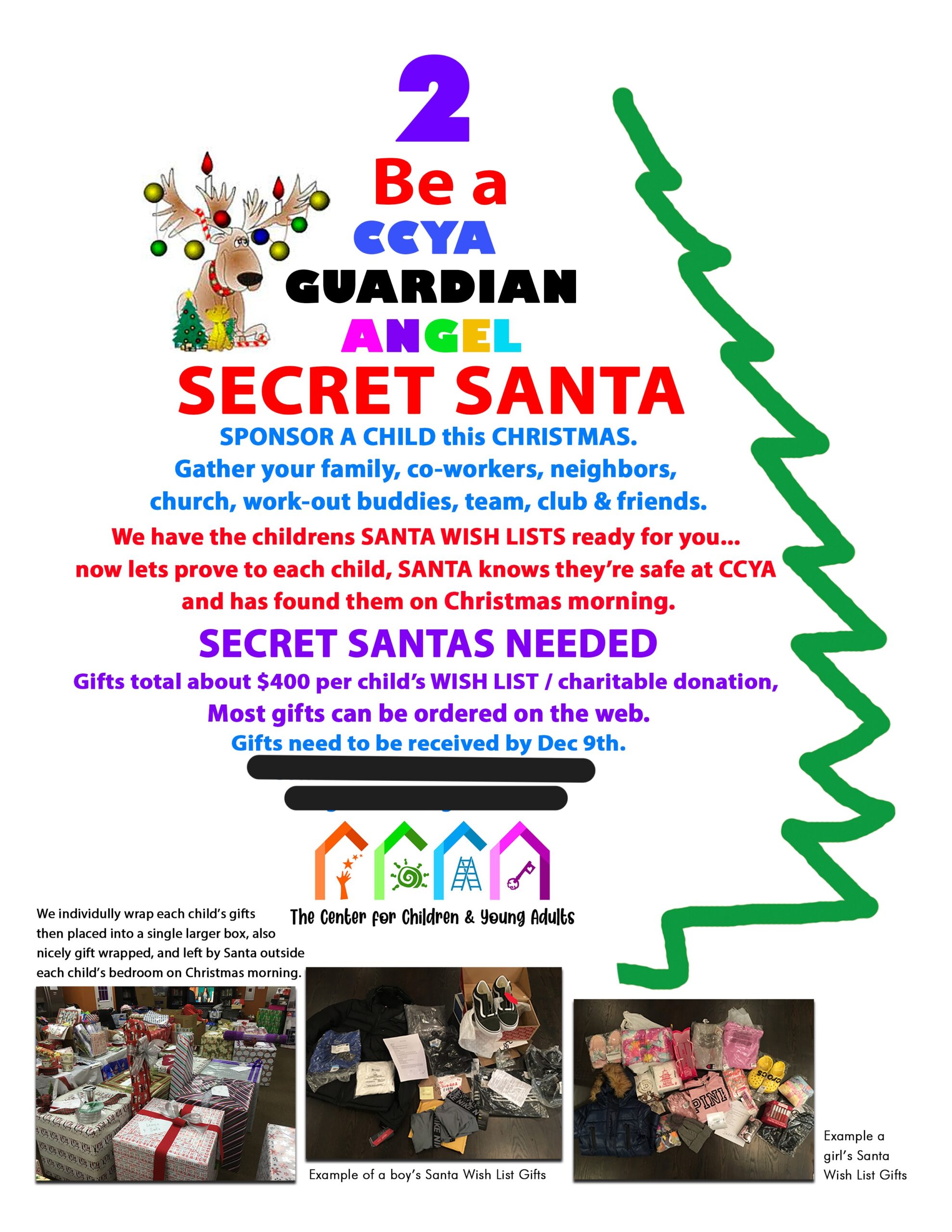 Be a CCYA Secret Santa