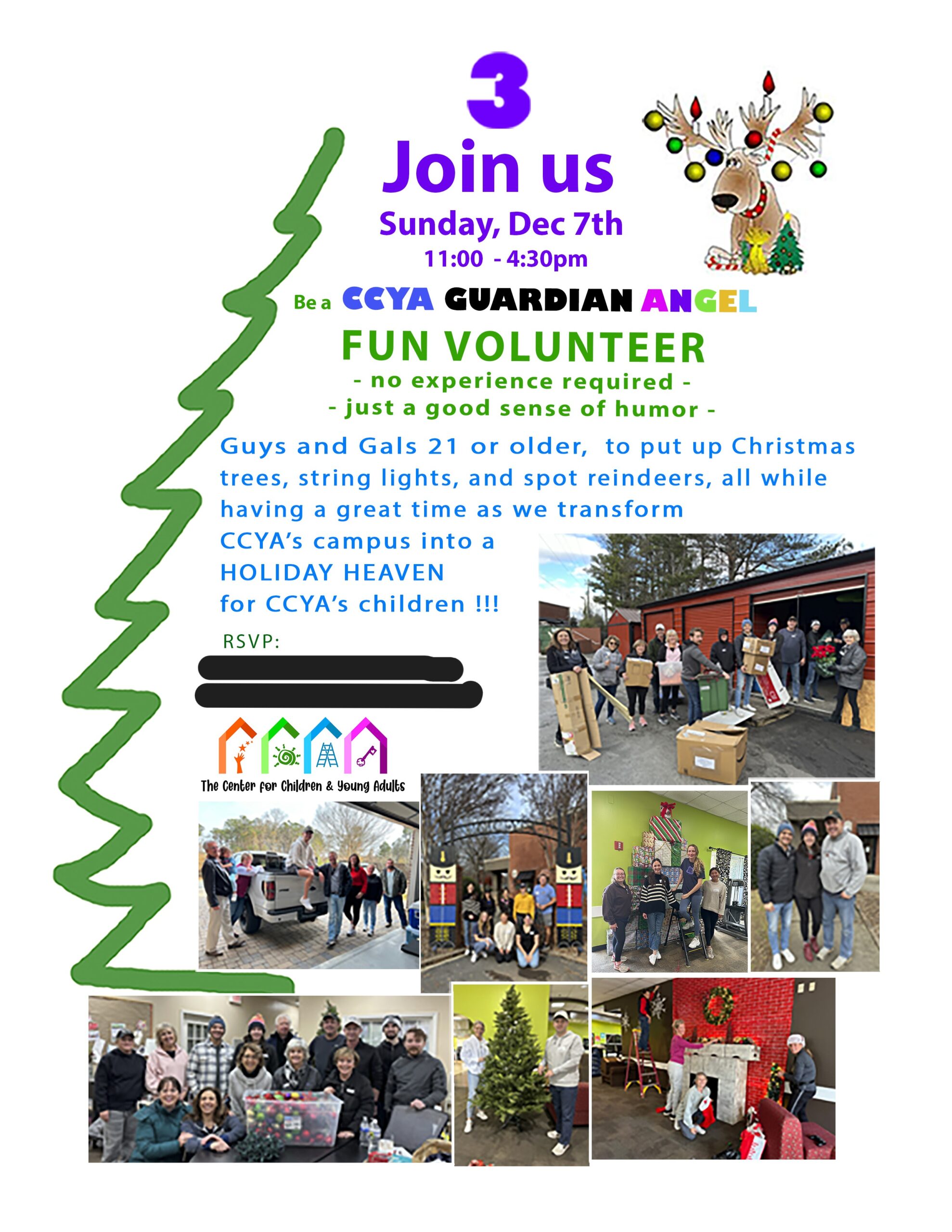 Decorate the common areas at CCYA